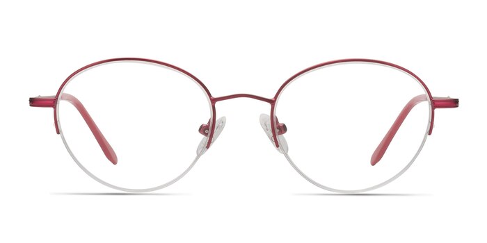 Opposition Rouge Métal Montures de lunettes de vue d'EyeBuyDirect