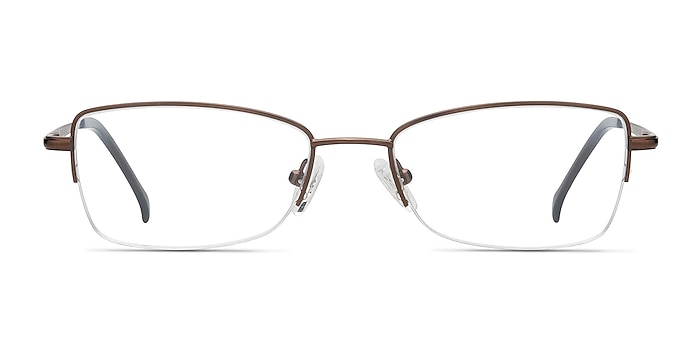 Ecru Bronze Métal Montures de lunettes de vue d'EyeBuyDirect