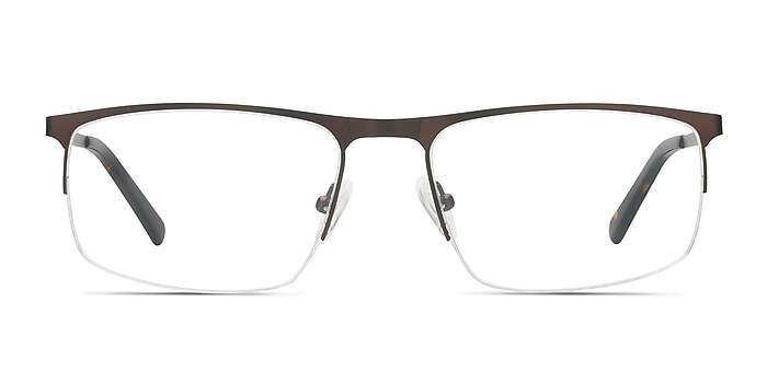 Wayne Brun Métal Montures de lunettes de vue d'EyeBuyDirect