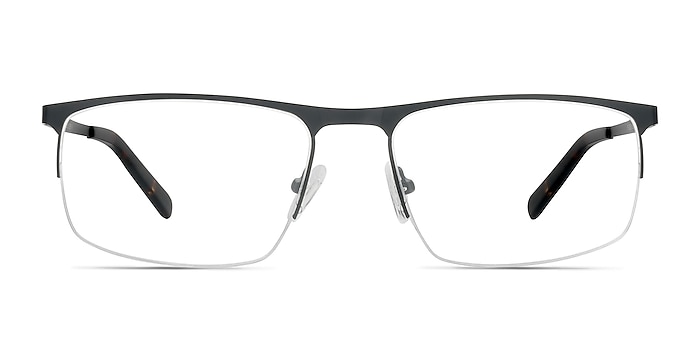 Wayne Noir Métal Montures de lunettes de vue d'EyeBuyDirect