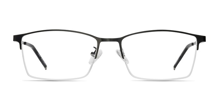 Summit Black Metal Eyeglass Frames from EyeBuyDirect