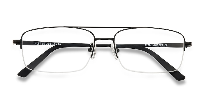 Black Inlet -  Metal Eyeglasses
