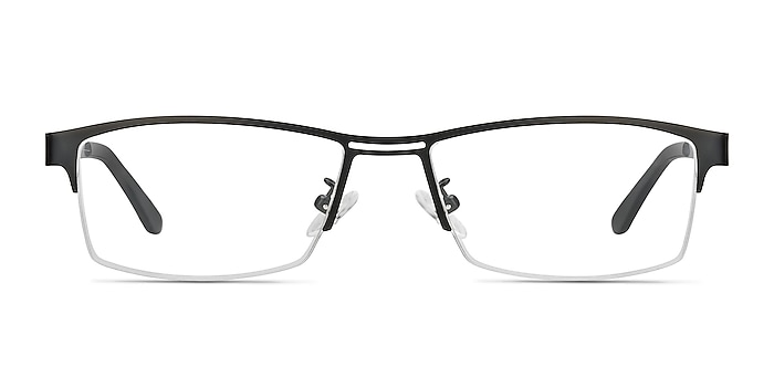Fife Noir Métal Montures de lunettes de vue d'EyeBuyDirect