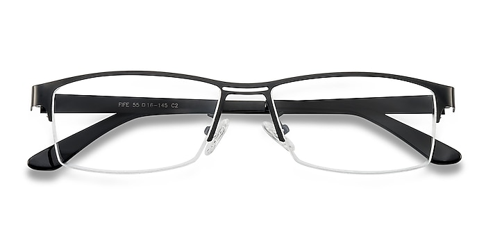 Black Fife -  Metal Eyeglasses