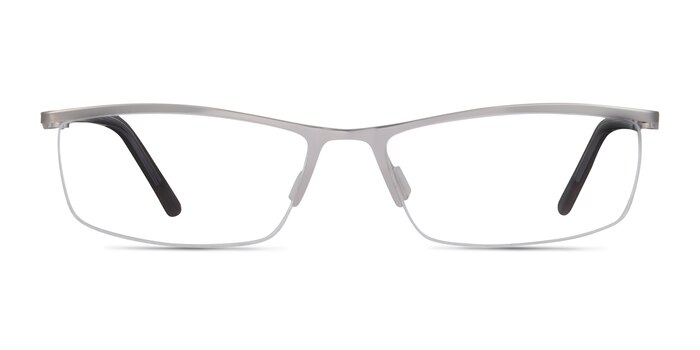 Boon Silver Metal Eyeglass Frames from EyeBuyDirect