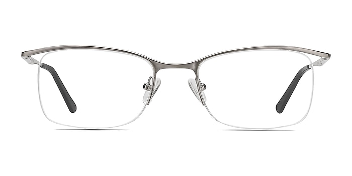 Vespid Light Gunmetal Metal Eyeglass Frames from EyeBuyDirect