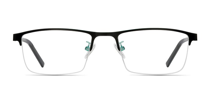 Algorithm Noir Métal Montures de lunettes de vue d'EyeBuyDirect