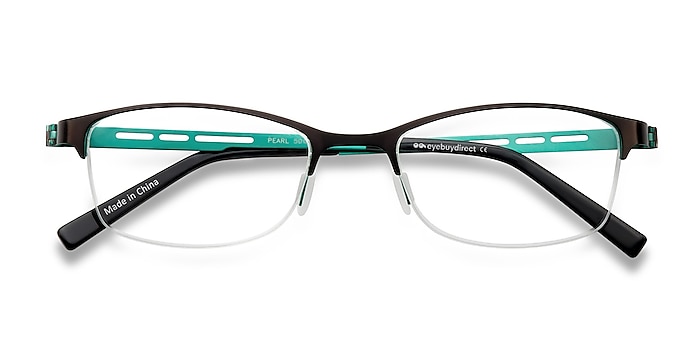 Black Pearl -  Lightweight Metal Eyeglasses