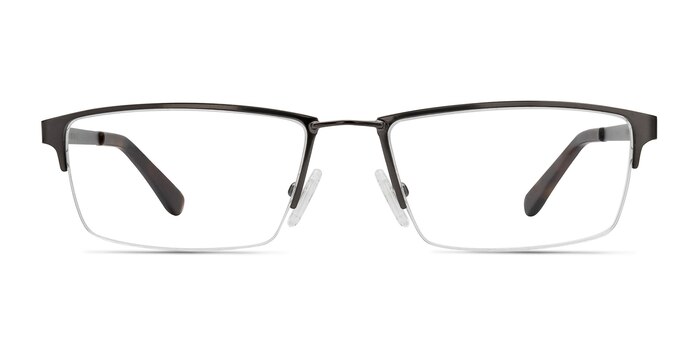 Bowler Gunmetal Métal Montures de lunettes de vue d'EyeBuyDirect