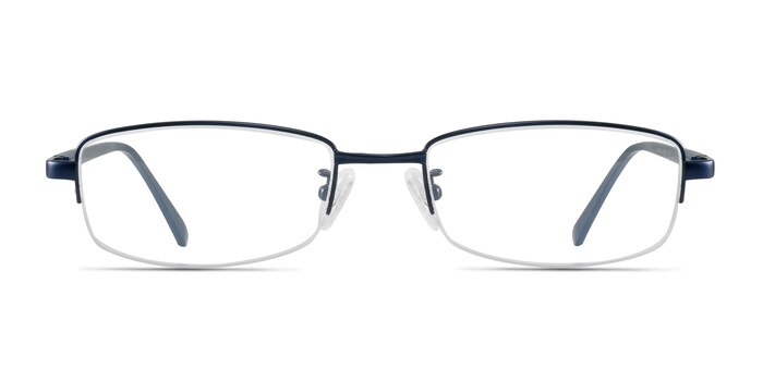 Limit Navy Metal Eyeglass Frames from EyeBuyDirect