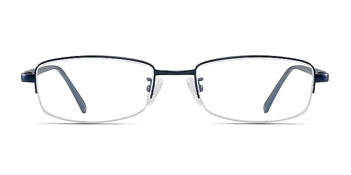 Limit Navy Metal Eyeglass Frames from EyeBuyDirect
