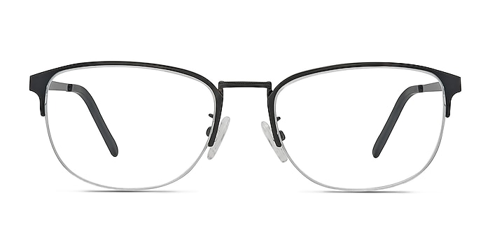 Silox  Black  Metal Eyeglass Frames from EyeBuyDirect
