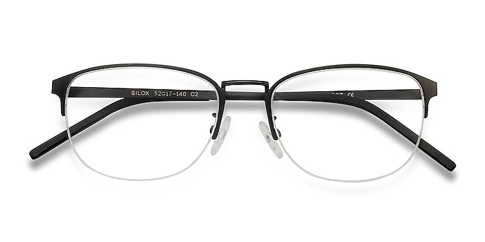  Black  Silox -  Metal Eyeglasses