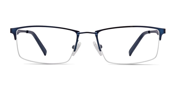 Furox Bleu marine  Métal Montures de lunettes de vue d'EyeBuyDirect