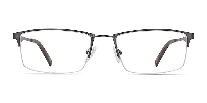 Furox Gunmetal Metal Eyeglass Frames from EyeBuyDirect