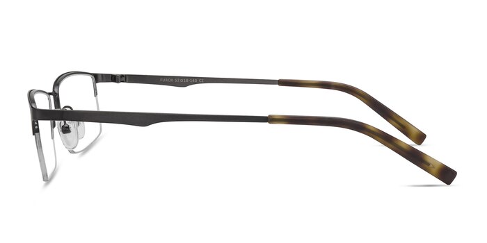 Furox Gunmetal Metal Eyeglass Frames from EyeBuyDirect