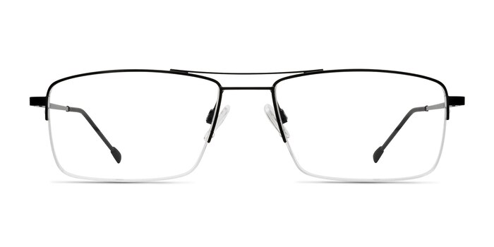 Creel Noir Métal Montures de lunettes de vue d'EyeBuyDirect