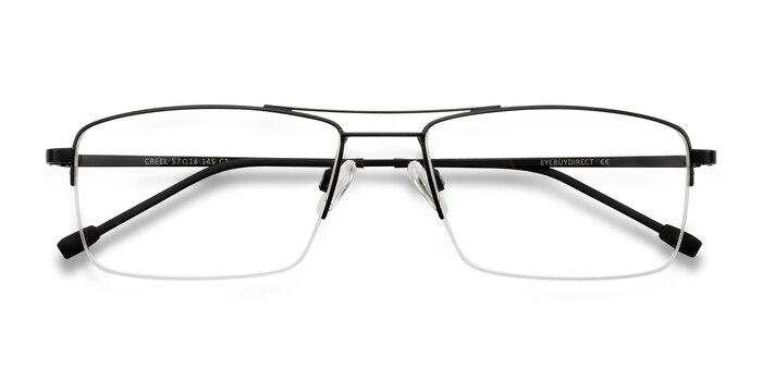 Black Creel -  Metal Eyeglasses