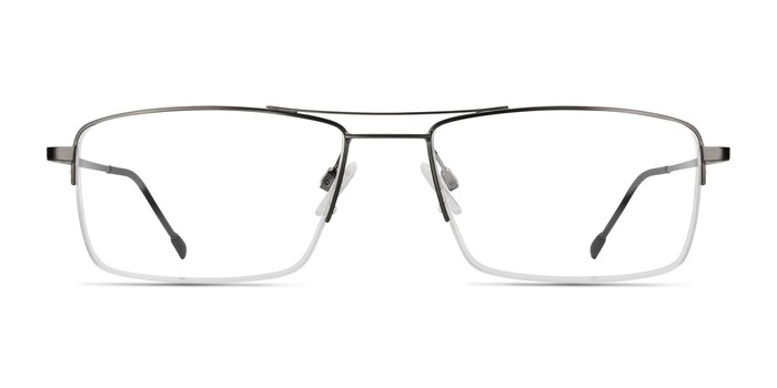 Creel Gunmetal Métal Montures de lunettes de vue d'EyeBuyDirect