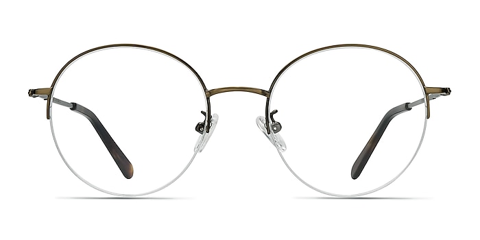 Albee Bronze Metal Eyeglass Frames from EyeBuyDirect
