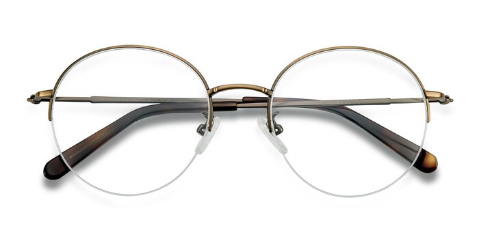 Bronze Albee -  Vintage Metal Eyeglasses