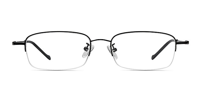 Strasse  Black  Metal Eyeglass Frames from EyeBuyDirect