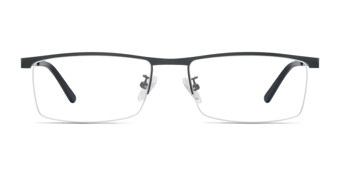 Chute Black Metal Eyeglass Frames from EyeBuyDirect