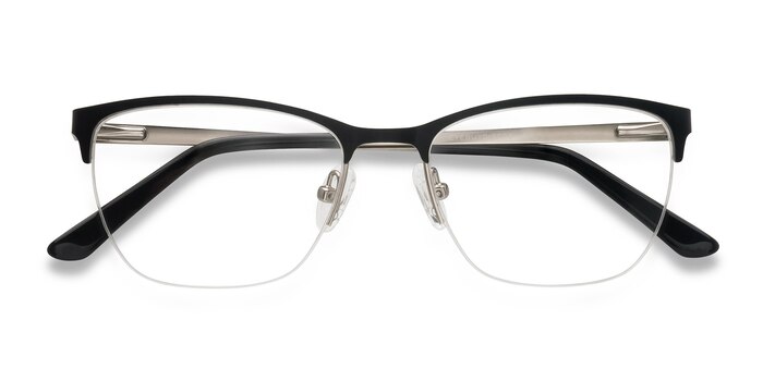 Black Lille -  Metal Eyeglasses