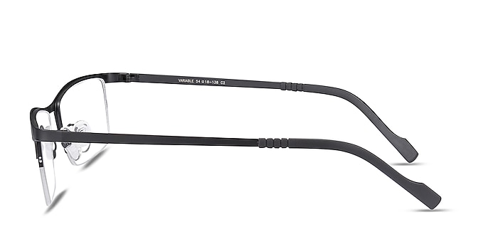 Variable Noir Métal Montures de lunettes de vue d'EyeBuyDirect
