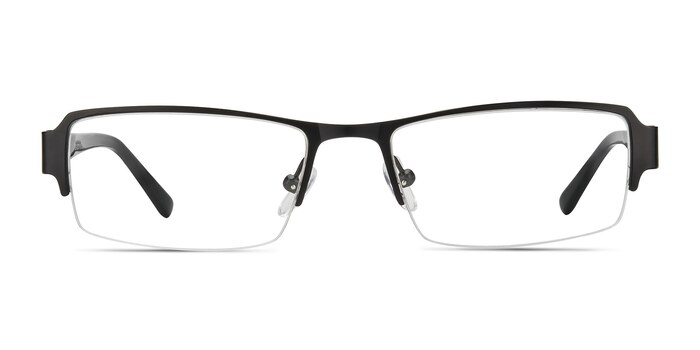 Vela Noir Métal Montures de lunettes de vue d'EyeBuyDirect