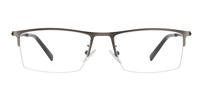 Carve Gunmetal Métal Montures de lunettes de vue d'EyeBuyDirect