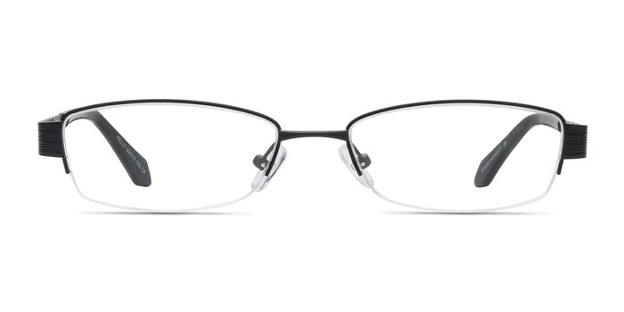 Kelly Noir Métal Montures de lunettes de vue d'EyeBuyDirect