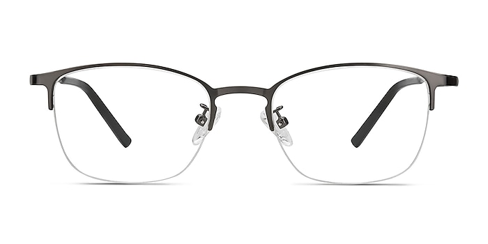 Scaffold Gunmetal Metal Eyeglass Frames from EyeBuyDirect