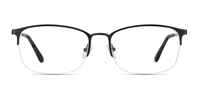 Paradox Black Metal Eyeglass Frames from EyeBuyDirect