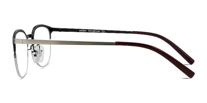Axiom Red Metal Eyeglass Frames from EyeBuyDirect