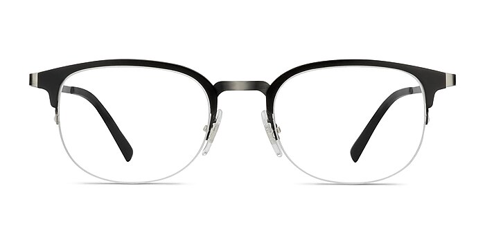 Axiom Black Metal Eyeglass Frames from EyeBuyDirect