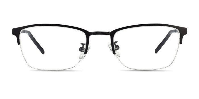 Argil Matte Black  Métal Montures de lunettes de vue d'EyeBuyDirect