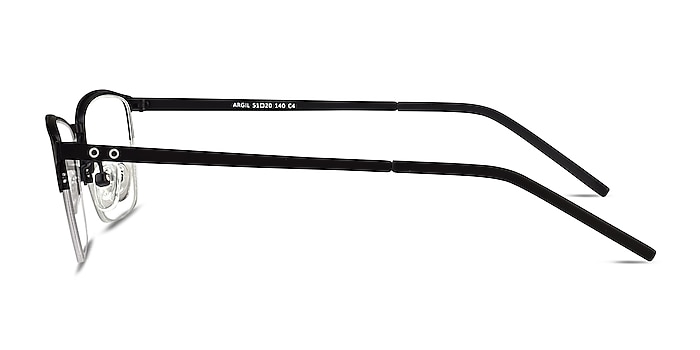 Argil Matte Black  Métal Montures de lunettes de vue d'EyeBuyDirect