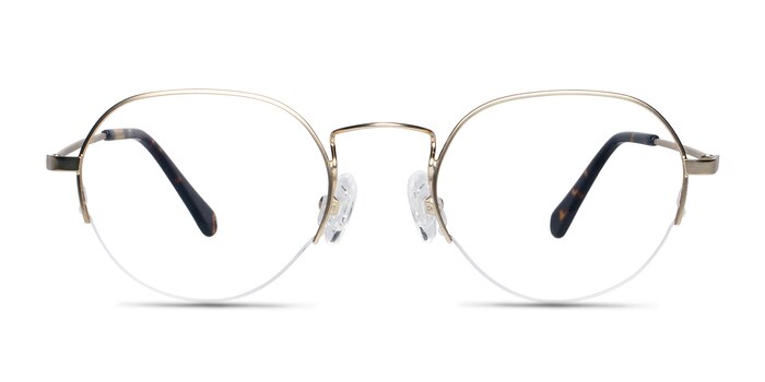 Kalpana Doré Métal Montures de lunettes de vue d'EyeBuyDirect