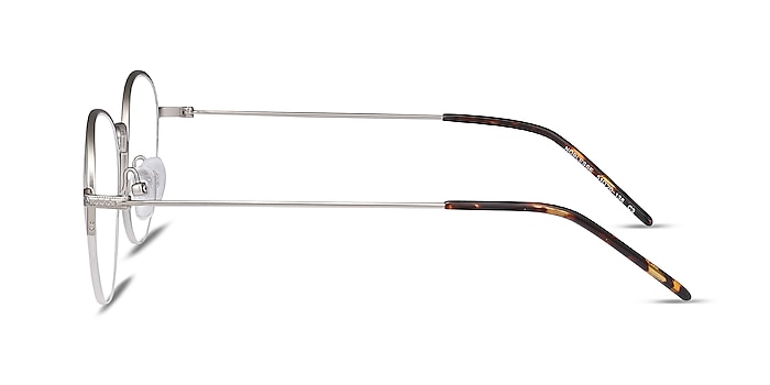 Noblesse Silver Metal Eyeglass Frames from EyeBuyDirect