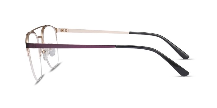 Society Violet Métal Montures de lunettes de vue d'EyeBuyDirect