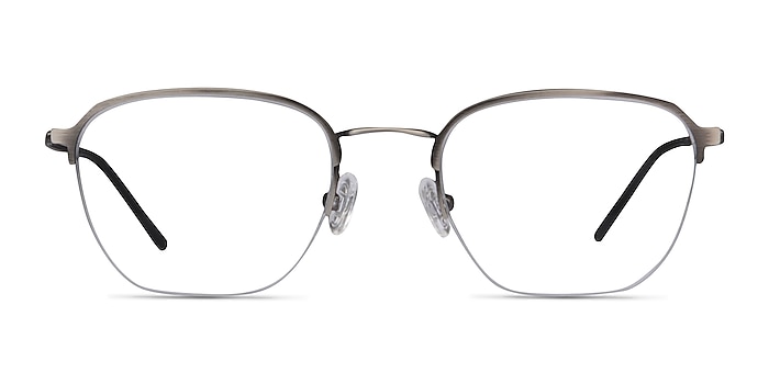 Enya Gunmetal Metal Eyeglass Frames from EyeBuyDirect