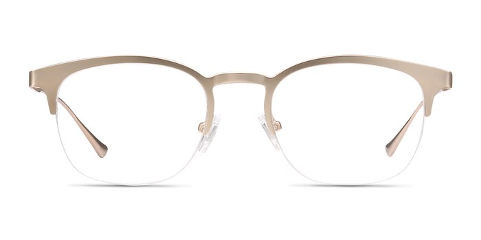 Hemisphere Or rose Métal Montures de lunettes de vue d'EyeBuyDirect