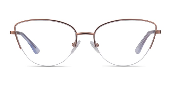 Star Rose Gold Metal Eyeglass Frames from EyeBuyDirect