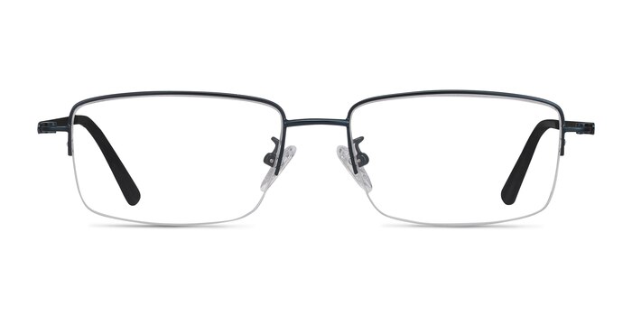Studio Bleu marine  Métal Montures de lunettes de vue d'EyeBuyDirect