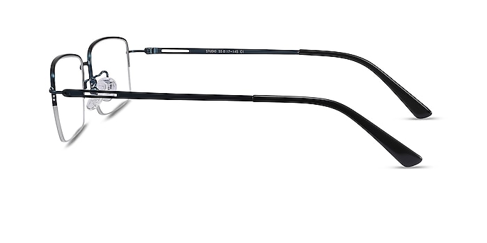 Studio Bleu marine  Métal Montures de lunettes de vue d'EyeBuyDirect