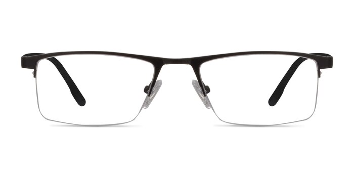 Singapore Matte Black Métal Montures de lunettes de vue d'EyeBuyDirect