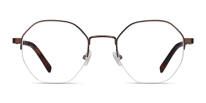 Cowen Bronze Métal Montures de lunettes de vue d'EyeBuyDirect