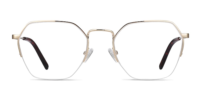 Cruz Doré Métal Montures de lunettes de vue d'EyeBuyDirect