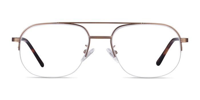 Carlson Bronze Acetate-metal Montures de lunettes de vue d'EyeBuyDirect